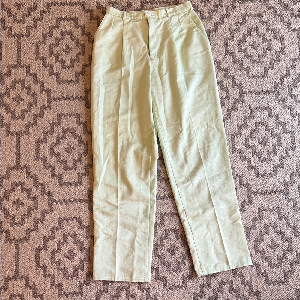 Women's Light Green Pants
